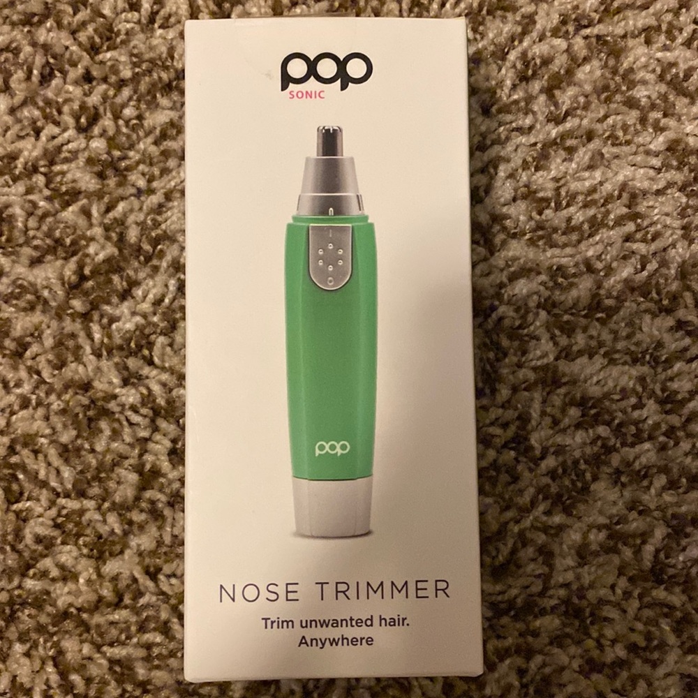 Pop sonic nose trimmer - brand new in box